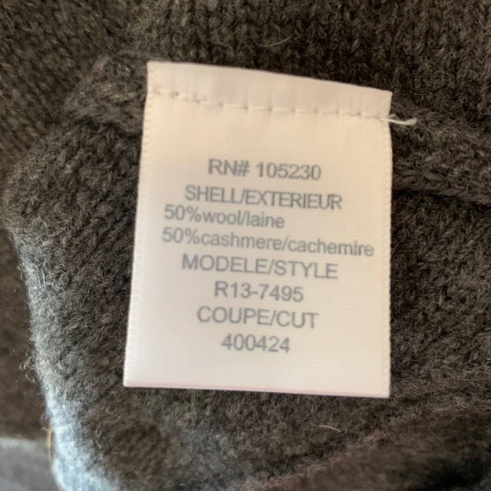 JOIE Clementine Dolman Button Cardigan Wrap Grey - Picture 6 of 8